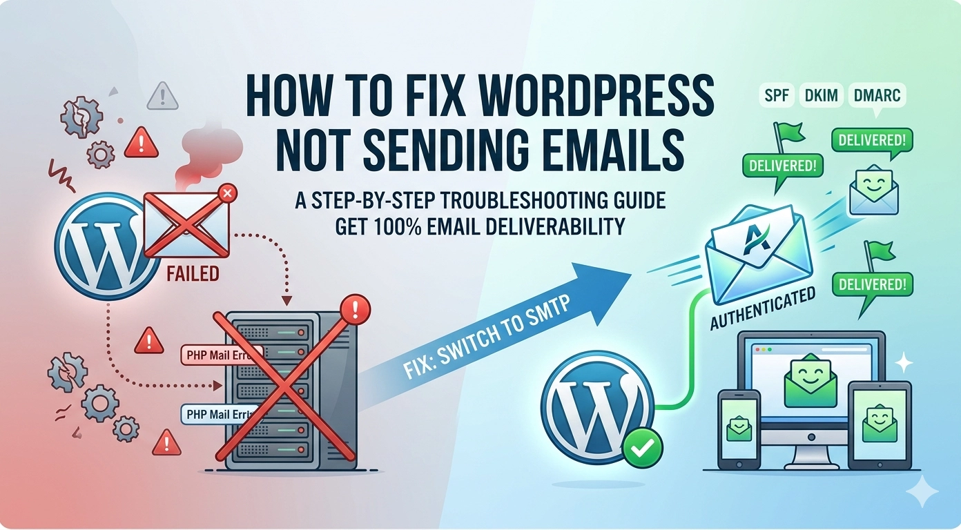 How to Fix WordPress Not Sending Emails (9 Proven Methods)
