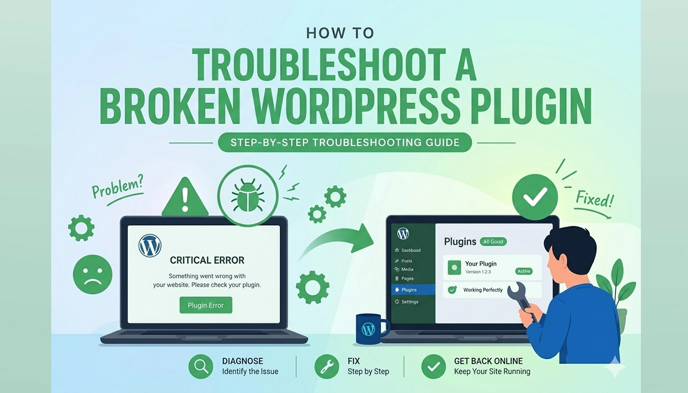 How to Troubleshoot a Broken WordPress Plugin: 7 Simple Steps (2026)