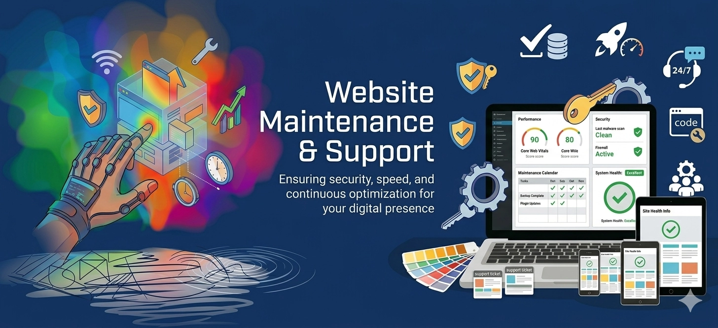 Reliable Website Maintenance and Support Services