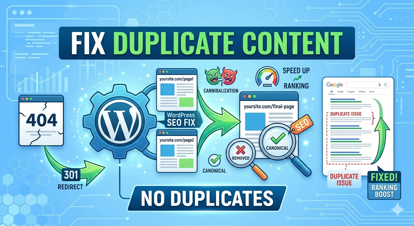 How to Fix Duplicate Content Issues in WordPress