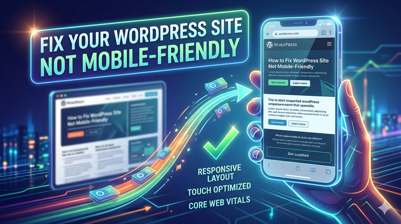 How to Fix WordPress Site Not Mobile-Friendly