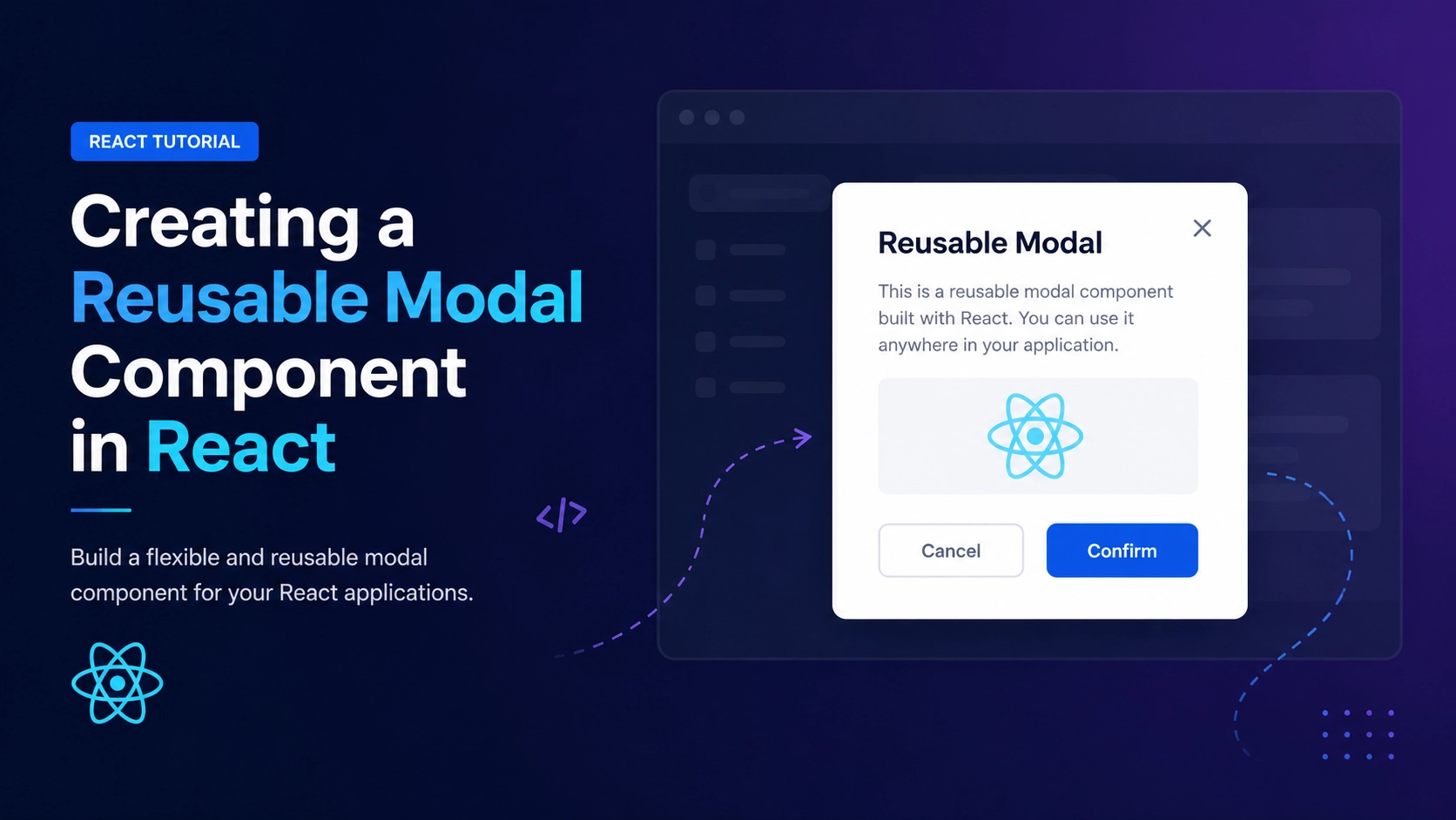 Creating a Reusable Modal Component in React with TypeScript