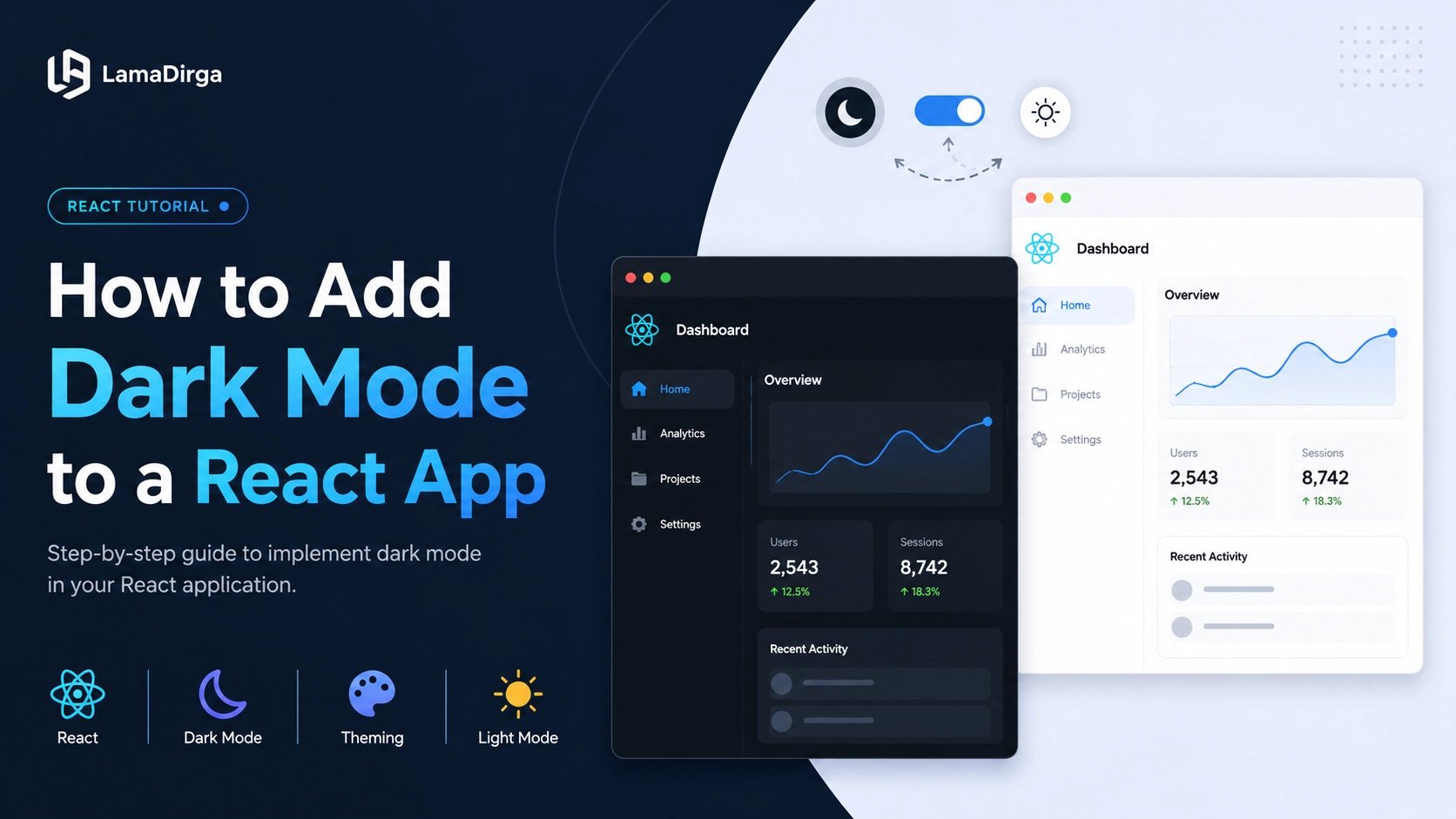 How to Add Dark Mode to a React App in 15 Minutes