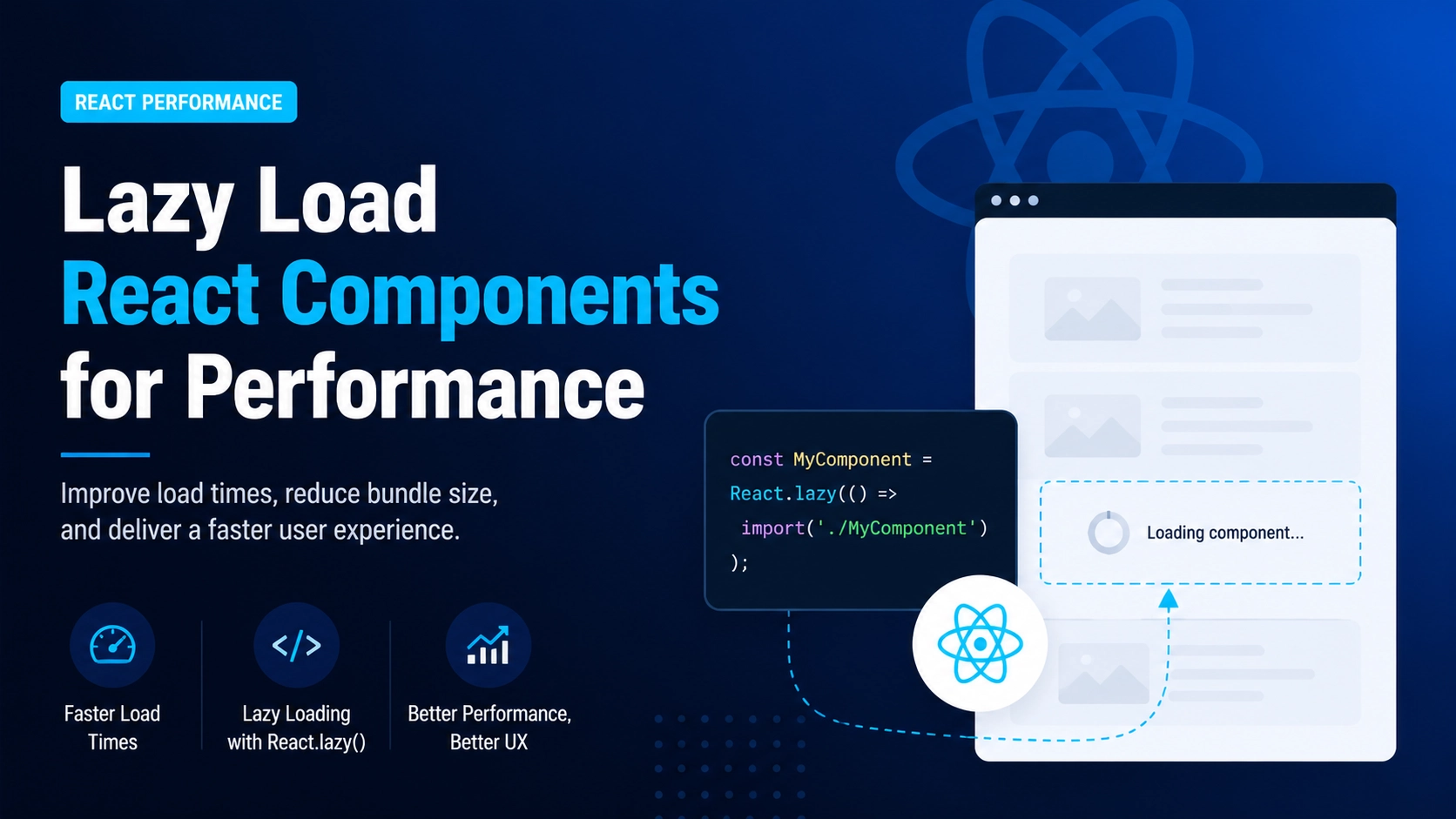 How to Lazy Load React Components for Better Performance